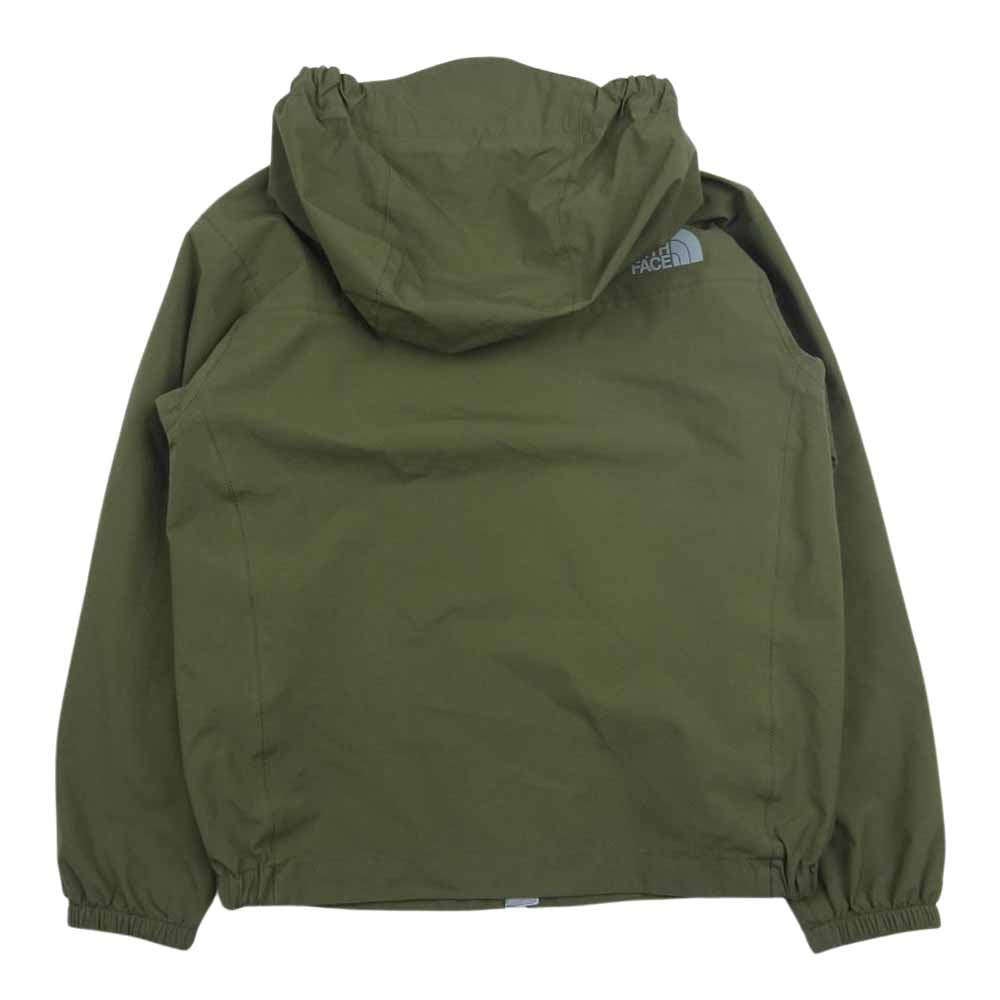 THE NORTH FACE ノースフェイス NPJ12001 キッズ Drizzle Wonder Jacket ドリズル ワンダー ジャケット カーキ系 130【中古】