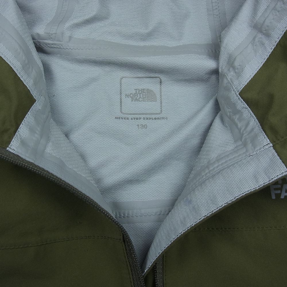 THE NORTH FACE ノースフェイス NPJ12001 キッズ Drizzle Wonder Jacket ドリズル ワンダー ジャケット カーキ系 130【中古】