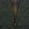 Barbour バブアー MLI0001 QUILTED WAISTCOAT ZIP IN LINER キルティング ライナー ベスト カーキ系 34【中古】