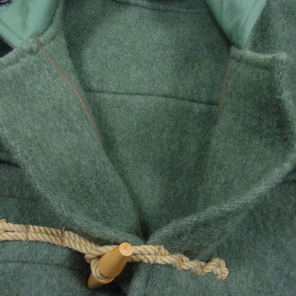 FULLCOUNT フルカウント 364546 ROYAL NAVY DUFFLE COAT ロイヤルネイビー リサイクルウール ダッフルコート グリーン系 36【美品】【中古】