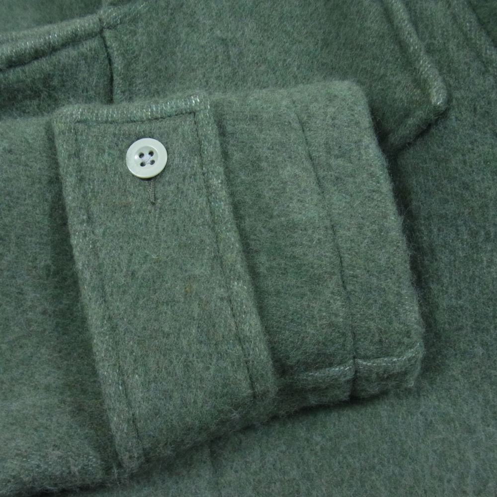FULLCOUNT フルカウント 364546 ROYAL NAVY DUFFLE COAT ロイヤルネイビー リサイクルウール ダッフルコート グリーン系 36【美品】【中古】