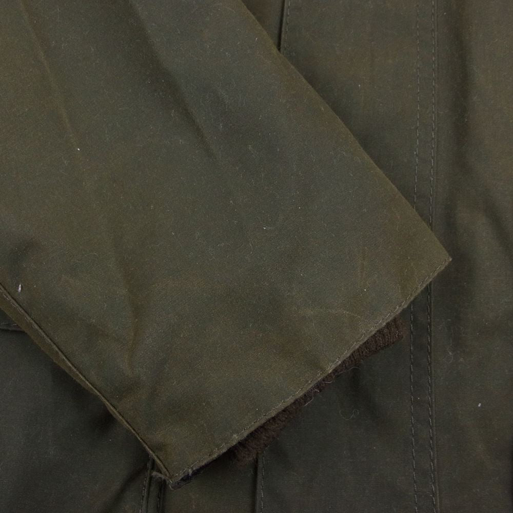 Barbour バブアー 英国製 Classic Bedale Wax jacket クラシック ビデイル ワックス ジャケット カーキ系 C34/86cm【中古】
