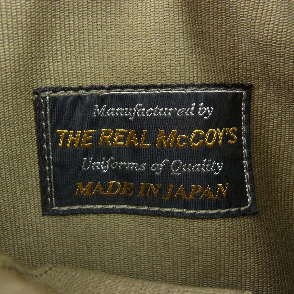 The REAL McCOY'S ザリアルマッコイズ TYPE 37J1B REAL McCOY MFG.CO. カーキ系【中古】