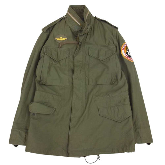 The REAL McCOY'S ザリアルマッコイズ M-65 Field Jacket King Kong Company TAXI DRIVER Modelフィールド ジャケット タクシードライバーモデル ミリタリー ジャケット カーキ系 XS【中古】