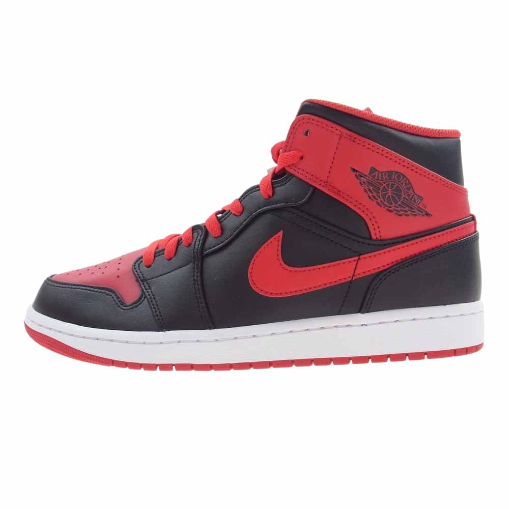 NIKE AIR JORDAN ナイキ ジョーダン DQ8426-060 Air Jordan 1 Mid Bred Toe エアジョーダン 1 ミッド ブレッド トゥ ミッドカット スニーカー レッド系 29.0cm【新古品】【未使用】【中古】