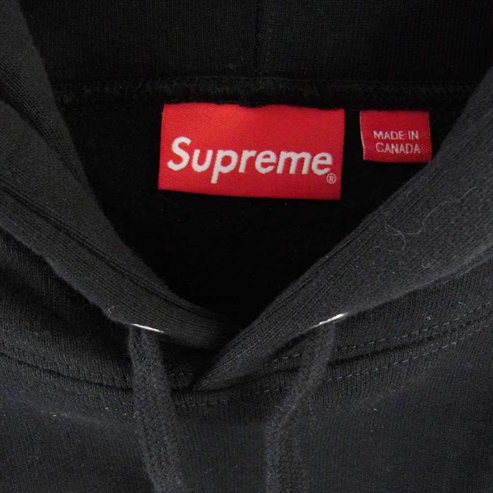 Supreme シュプリーム 22SS Bling Box Logo Hooded Sweatshirt ブリング ボックスロゴ プルオーバー スウェット パーカー ブラック系 M【中古】