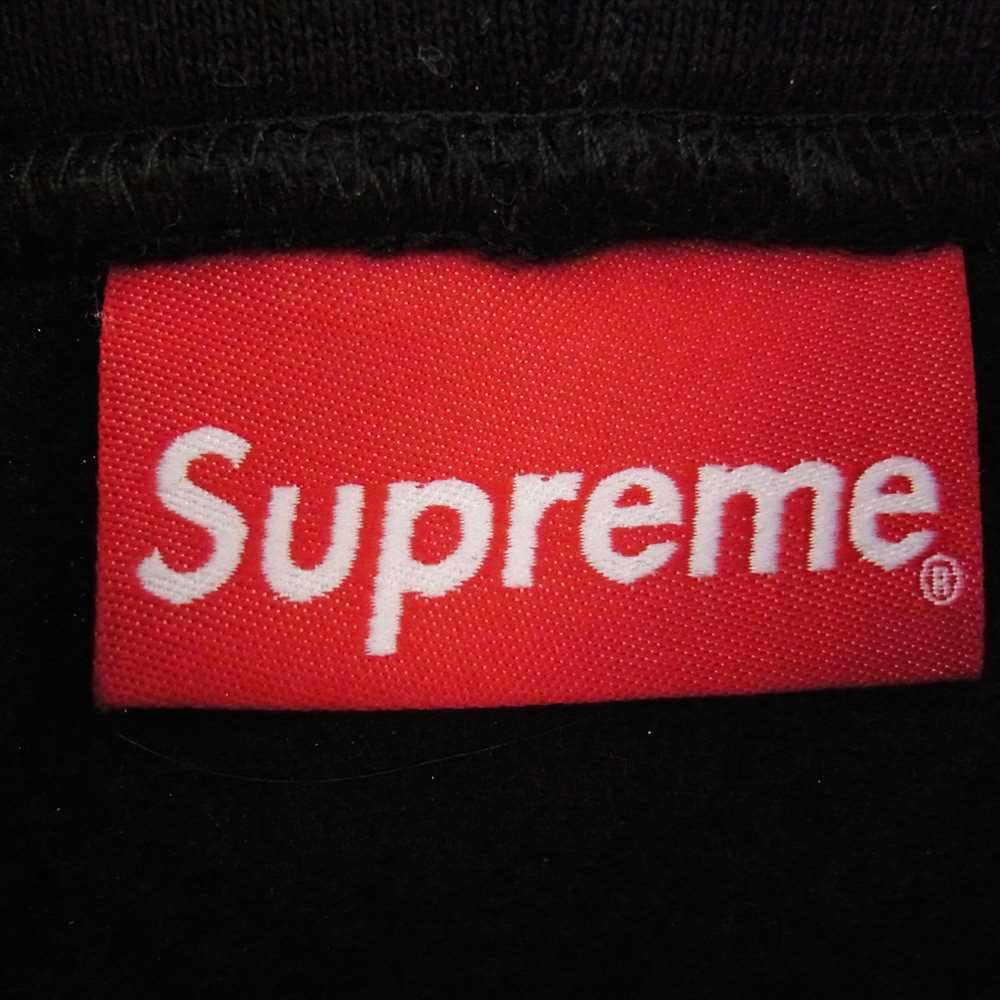 Supreme シュプリーム 22SS Bling Box Logo Hooded Sweatshirt ブリング ボックスロゴ プルオーバー スウェット パーカー ブラック系 M【中古】
