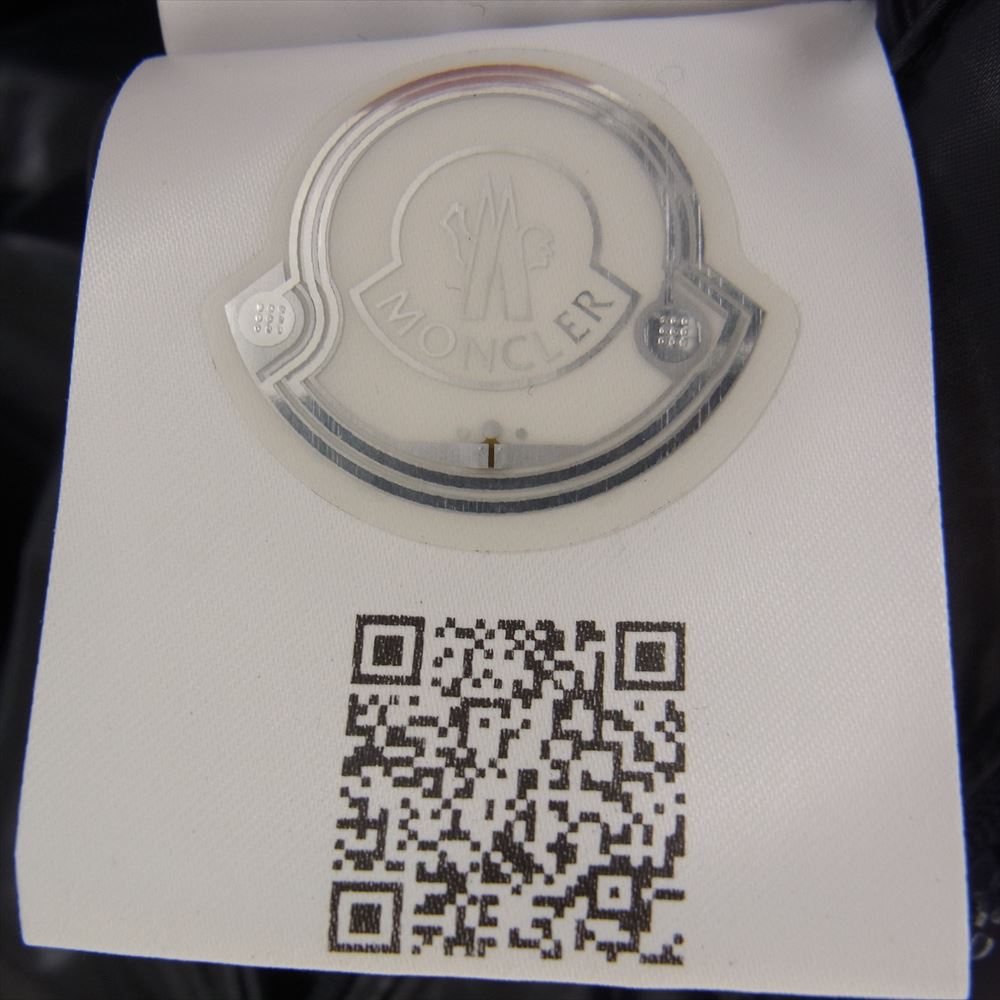 MONCLER モンクレール G20911A00168 68950 ECRINS エクリン ダウン ジャケット ダークネイビー系 2【美品】【中古】