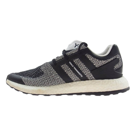 Y-3 Yohji Yamamoto ワイスリー ヨウジヤマモト CP9888 adidas Pureboost アディダス ピュアブースト スニーカー ブラック系 28cm【中古】