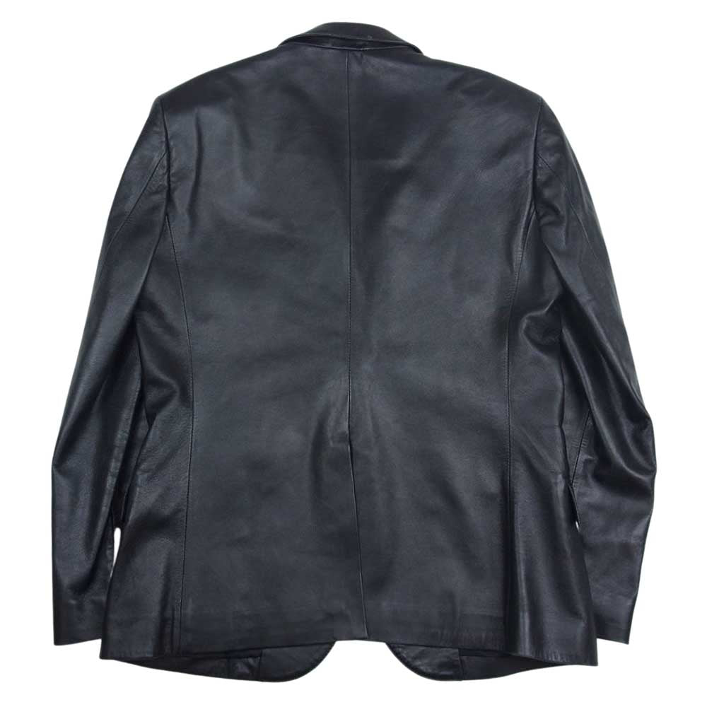 Paul Smith ポール・スミス シープレザー 1B テーラードジャケット ブラック系 L2【中古】