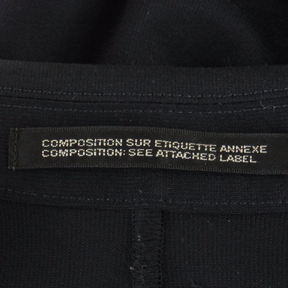 ヨウジヤマモト コスチュームドオム HU-J088-951 動体裁断 ストレッチ 2B テーラードジャケット ダークネイビー系 2【中古】