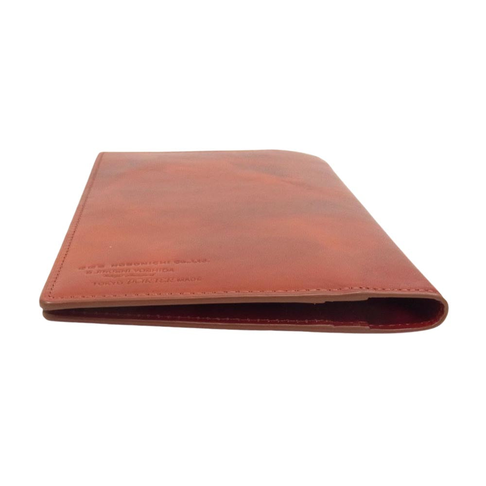 PORTER ポーター B印 YOSHIDA × ほぼ日手帳 weeks ウィークス パスポート カバー オレンジ オレンジ系【極上美品】【中古】