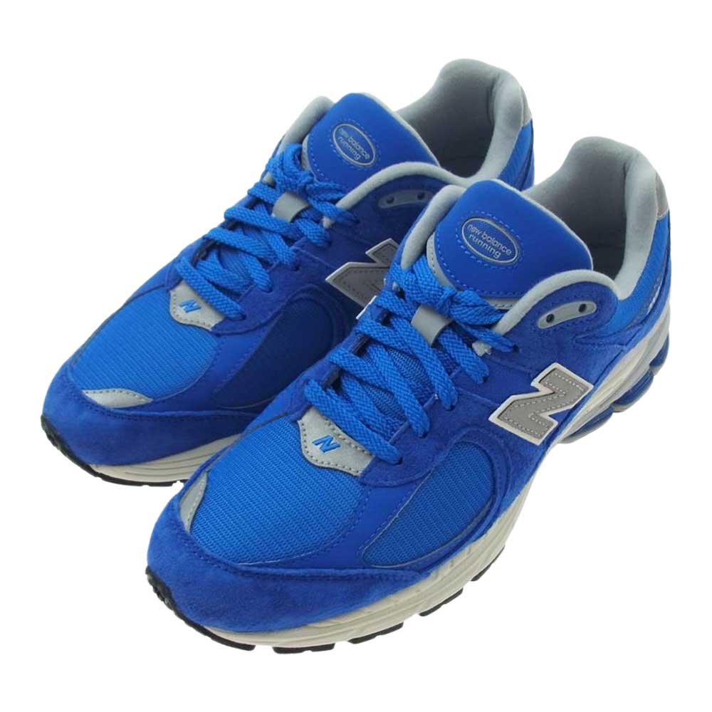 NEW BALANCE ニューバランス M2002RHU スウェード ローカット スニーカー ブルー系 28.5cm【極上美品】【中古】