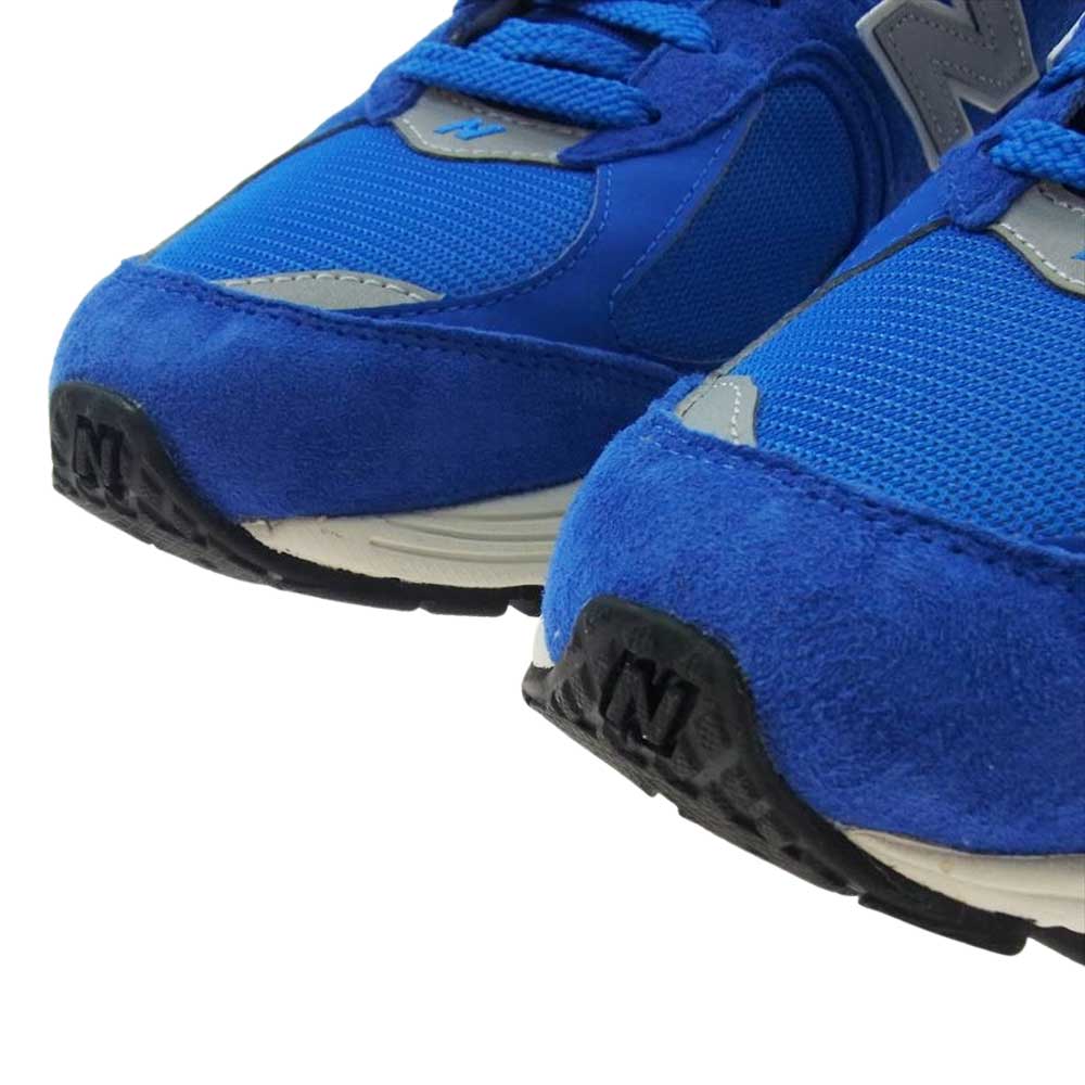 NEW BALANCE ニューバランス M2002RHU スウェード ローカット スニーカー ブルー系 28.5cm【極上美品】【中古】