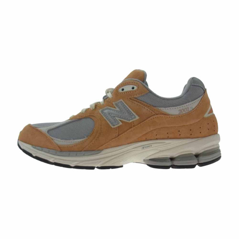 NEW BALANCE ニューバランス M2002RHM CARAMEL キャラメル スウェード ローカット スニーカー グレー系 オレンジ系 28.5cm【新古品】【未使用】【中古】