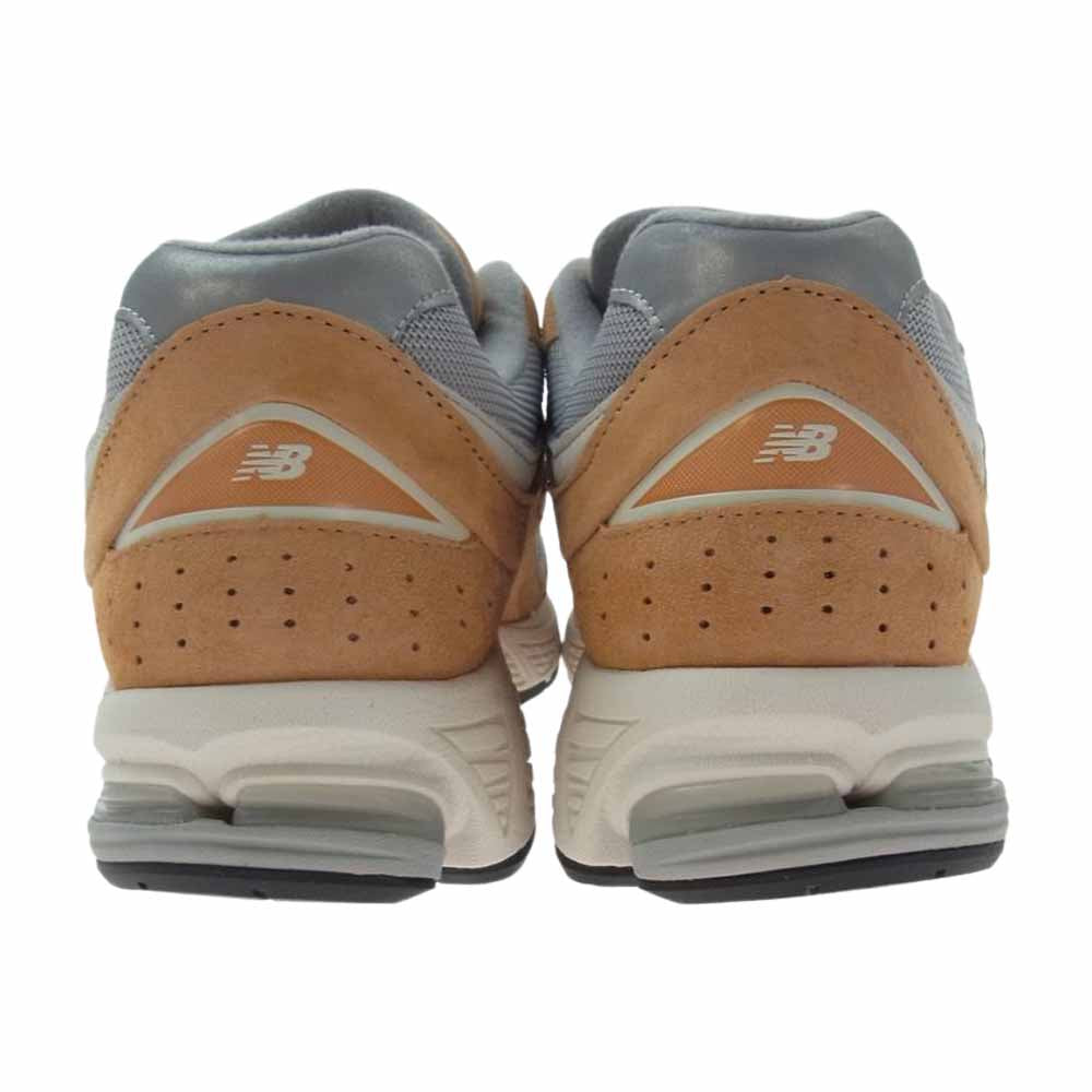 NEW BALANCE ニューバランス M2002RHM CARAMEL キャラメル スウェード ローカット スニーカー グレー系 オレンジ系 28.5cm【新古品】【未使用】【中古】