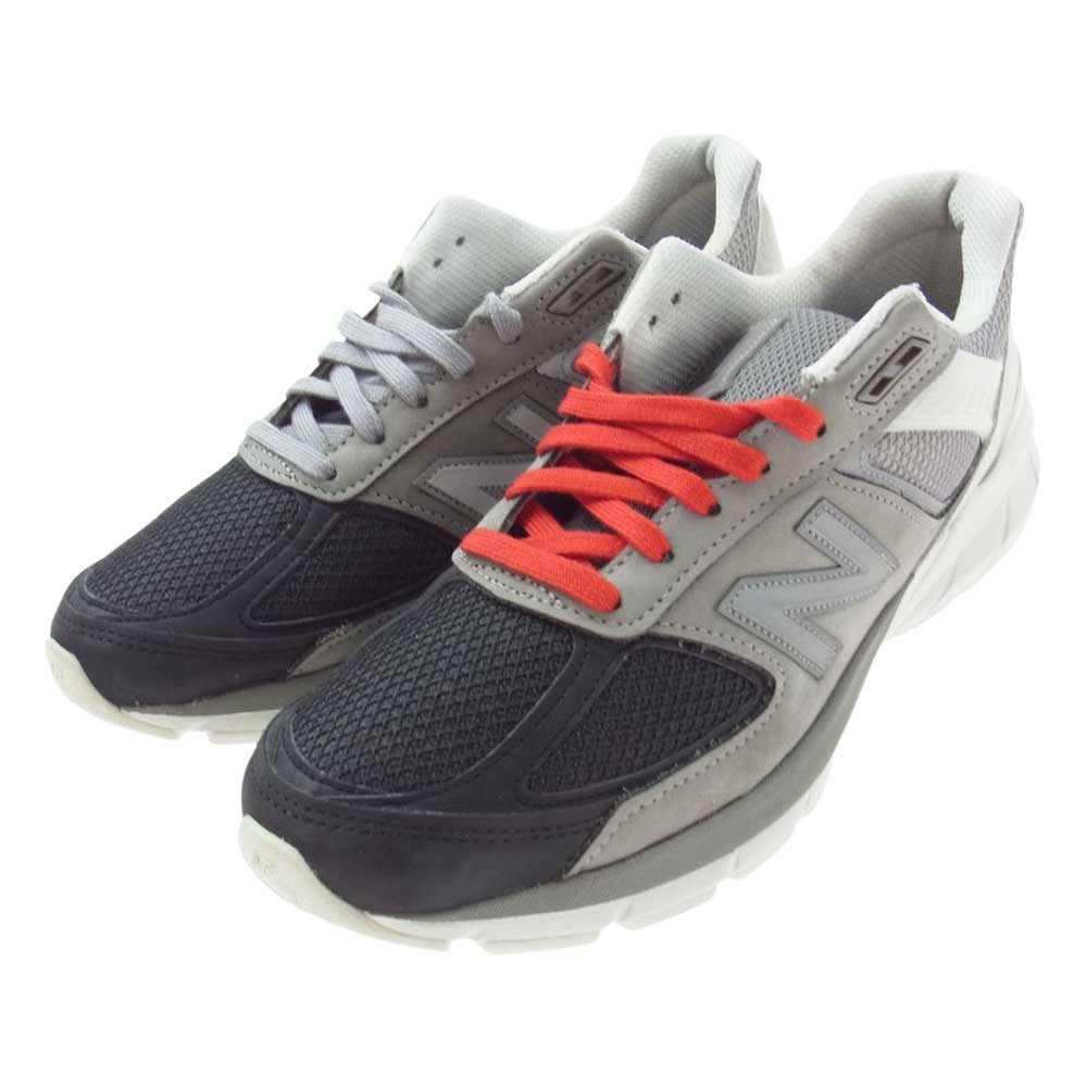 NEW BALANCE ニューバランス M990BM5 990 V5 ローカット スニーカー グレー系 28.0cm【中古】