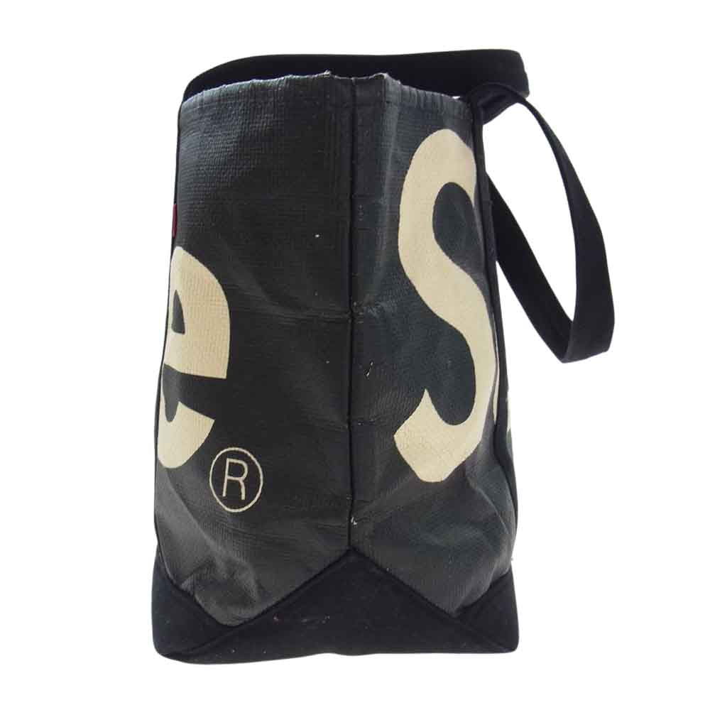 Supreme シュプリーム 20SS Raffia Tote ラフィア トート バッグ  ブラック系【中古】