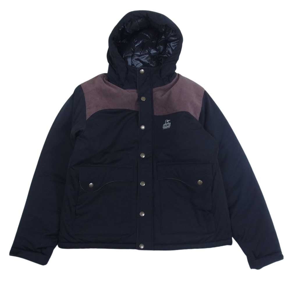 CHUMS チャムス CH04-1227 Teeshell Insulated Parka ティーシェル インサレー テッド パーカー ジャケット ブラック系 ブラウン系 XL【中古】