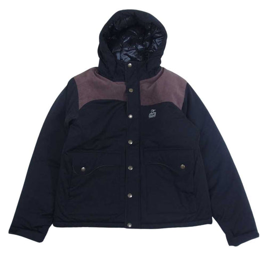 CHUMS チャムス CH04-1227 Teeshell Insulated Parka ティーシェル インサレー テッド パーカー ジャケット ブラック系 ブラウン系 XL【中古】