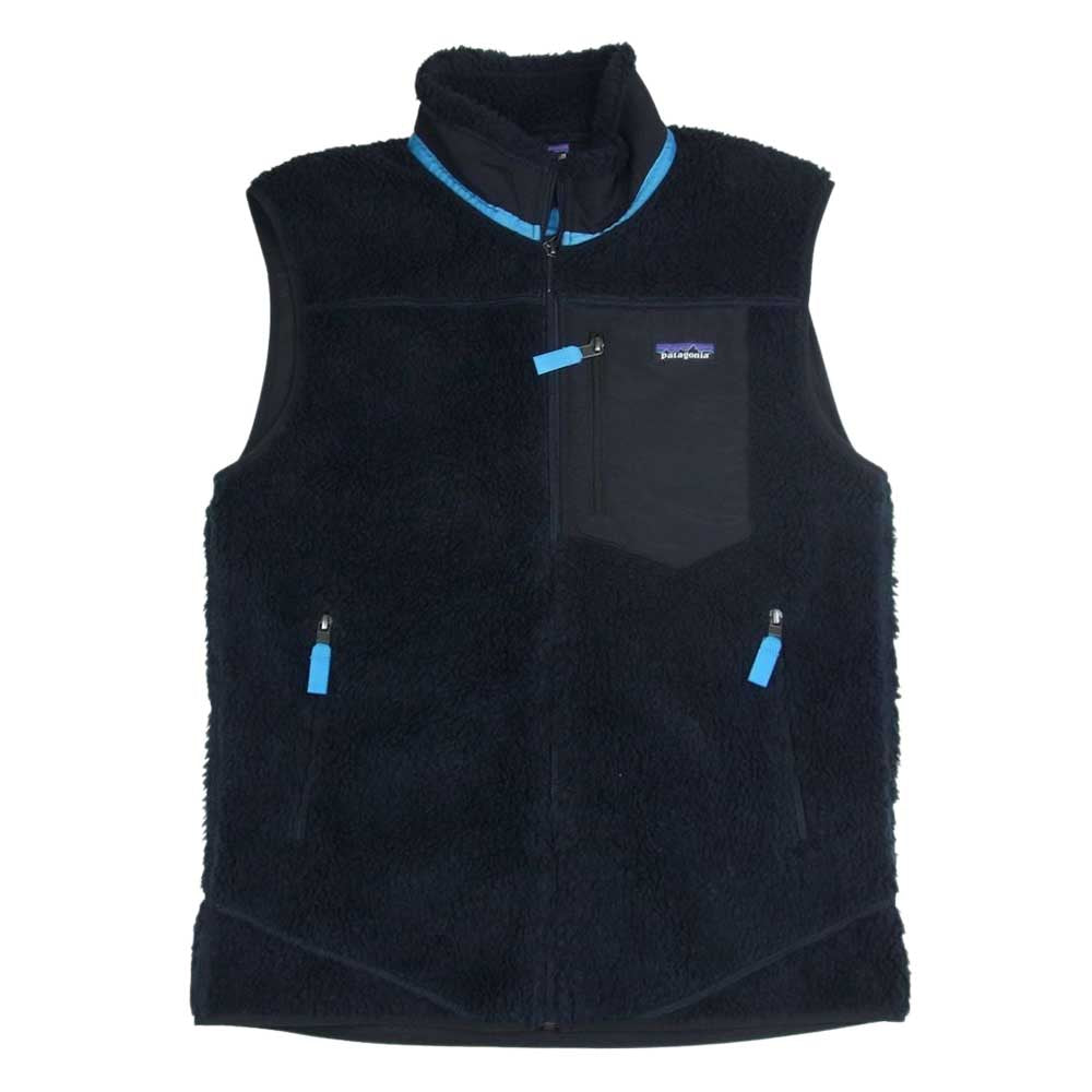 patagonia パタゴニア 22AW 23048 CLASSIC RETRO-X VEST クラシック レトロX フリース ベスト ネイビー系  M【中古】