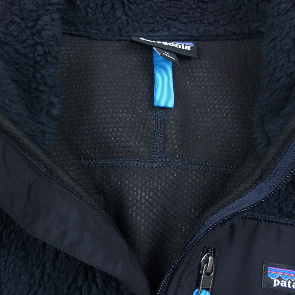 patagonia パタゴニア 22AW 23048 CLASSIC RETRO-X VEST クラシック レトロX フリース ベスト ネイビー系 M【中古】