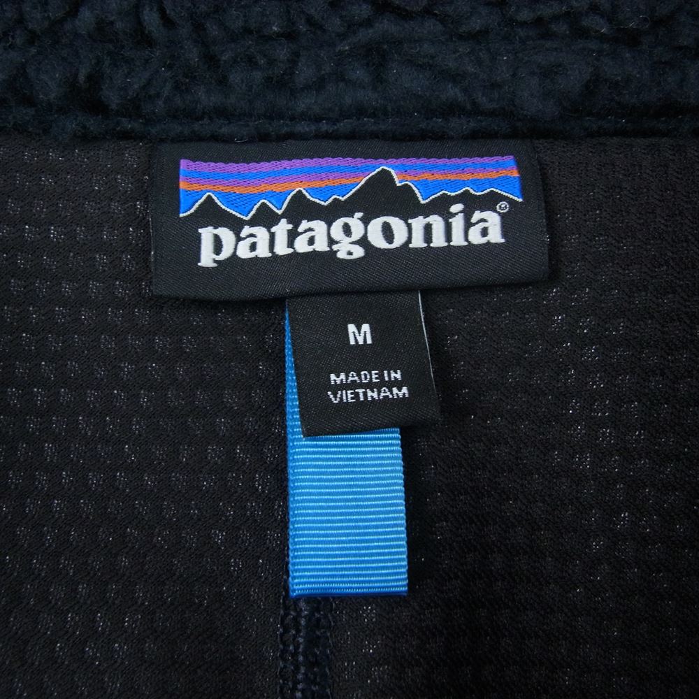 patagonia パタゴニア 22AW 23048 CLASSIC RETRO-X VEST クラシック レトロX フリース ベスト ネイビー系 M【中古】