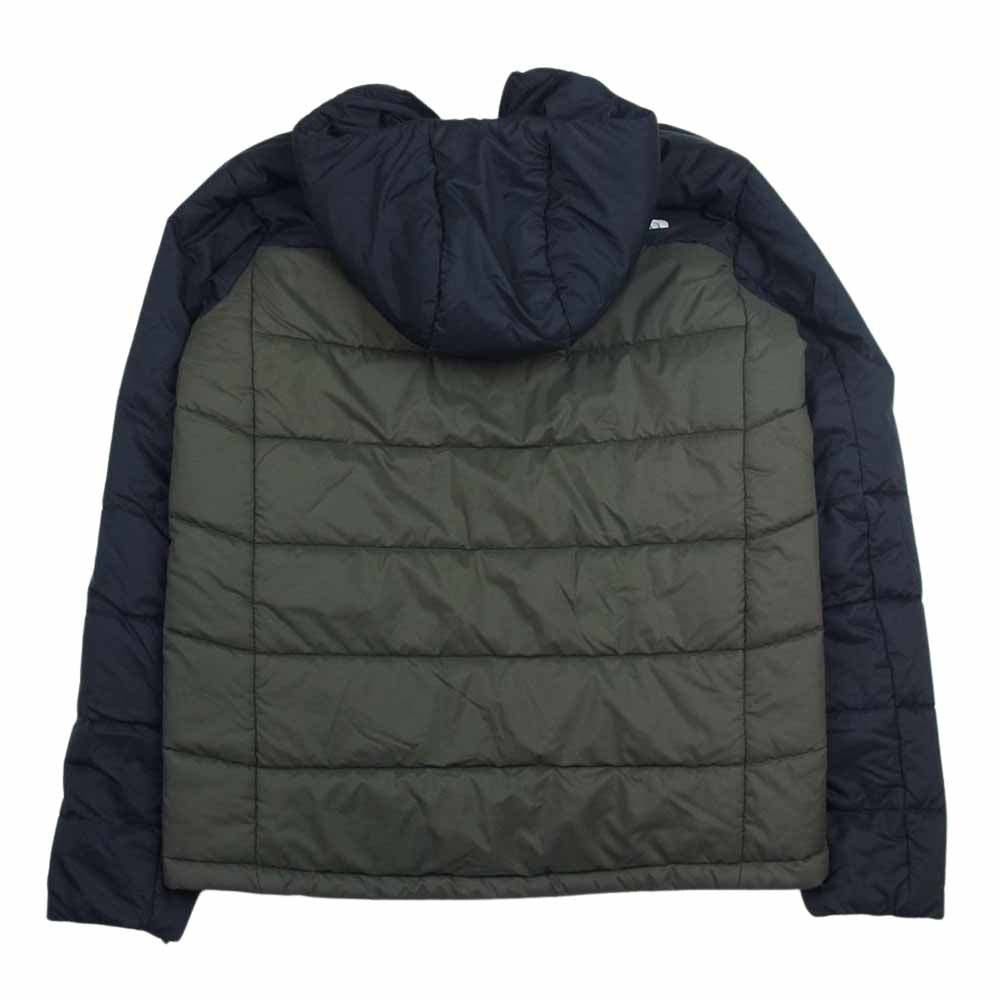 THE NORTH FACE ノースフェイス 22AW NY82180 Reversible Anytime Insulated Hoodie リバーシブル エニータイム インサレーテッド フーディ 中綿 ジャケット  カーキ系 L【中古】