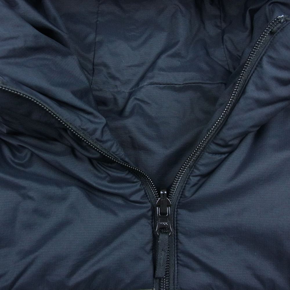 THE NORTH FACE ノースフェイス 22AW NY82180 Reversible Anytime Insulated Hoodie リバーシブル エニータイム インサレーテッド フーディ 中綿 ジャケット  カーキ系 L【中古】