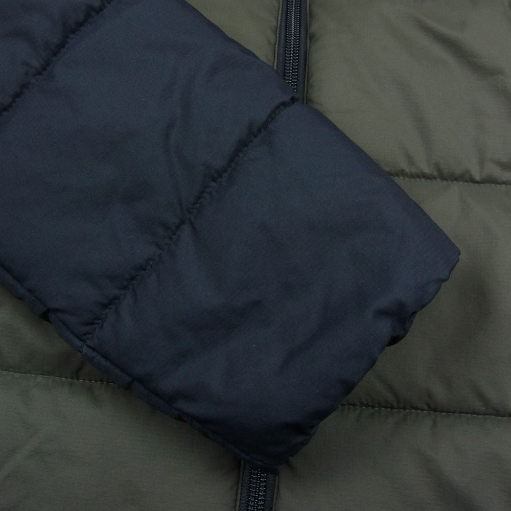 THE NORTH FACE ノースフェイス 22AW NY82180 Reversible Anytime Insulated Hoodie リバーシブル エニータイム インサレーテッド フーディ 中綿 ジャケット  カーキ系 L【中古】
