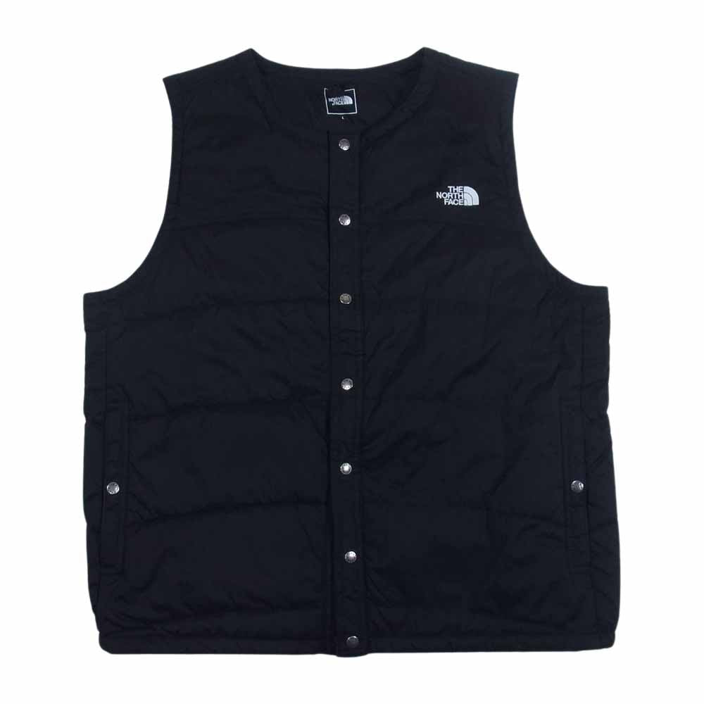 THE NORTH FACE ノースフェイス NY32230 Meadow Warm Vest 中綿 メドウ ウォーム ベスト  ブラック系 L【中古】