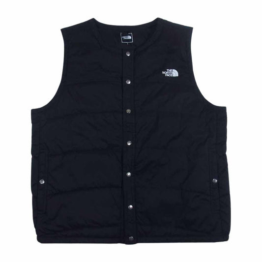 THE NORTH FACE ノースフェイス NY32230 Meadow Warm Vest 中綿 メドウ ウォーム ベスト  ブラック系 L【中古】