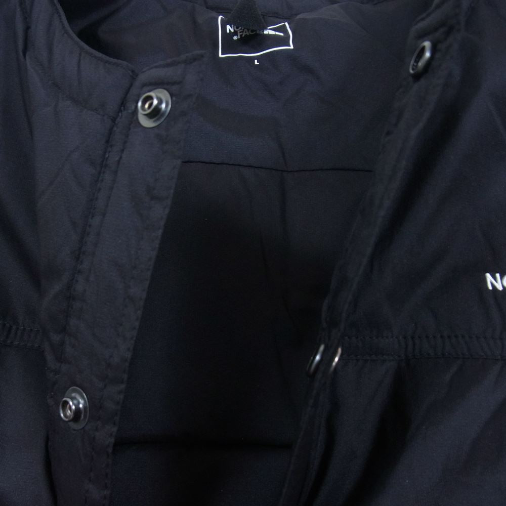 THE NORTH FACE ノースフェイス NY32230 Meadow Warm Vest 中綿 メドウ ウォーム ベスト  ブラック系 L【中古】