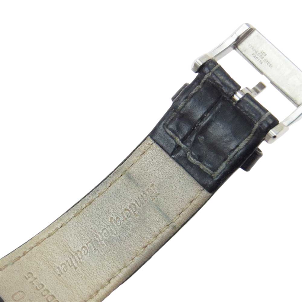 HAMILTON ハミルトン H325650 ギャンランティー付 Jazzmaster viewmatic ジャズマスター ビューマチック オープンハート アナログ 自動巻き レザーベルト 時計 ウオッチ シルバー系【中古】