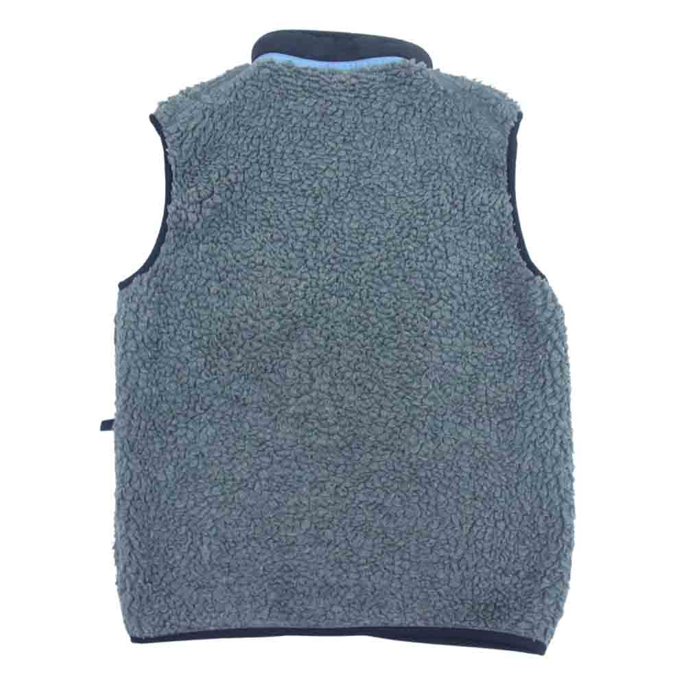 patagonia パタゴニア レトロX ボア フリース ベスト グレー系 KIDS'12【中古】