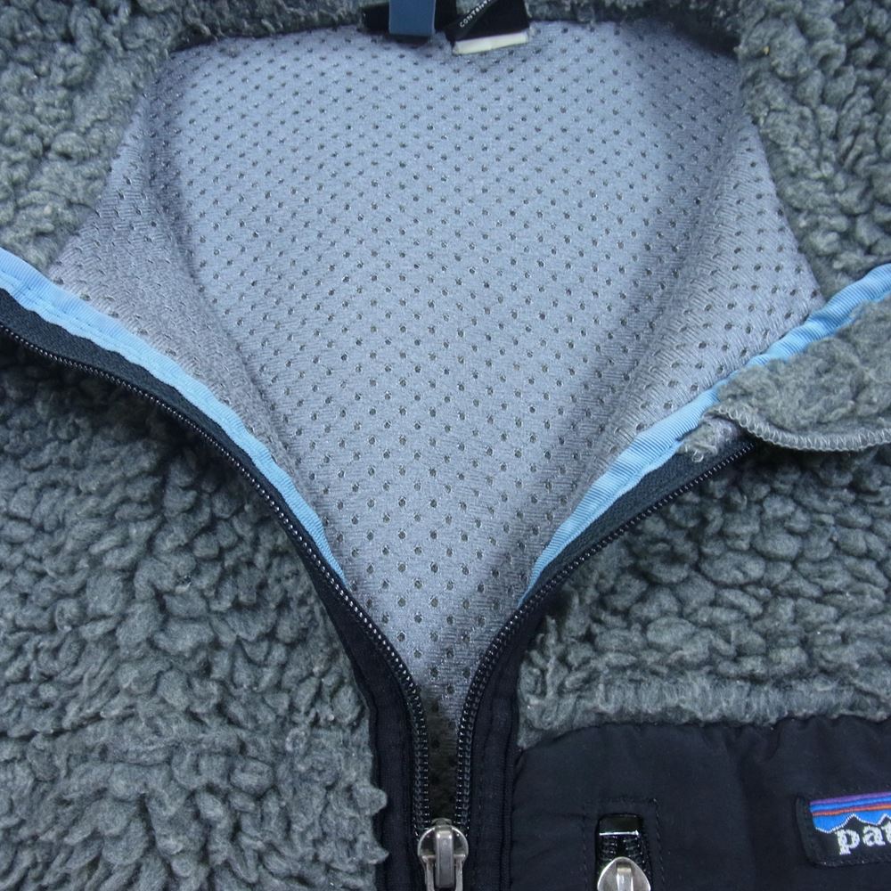 patagonia パタゴニア レトロX ボア フリース ベスト グレー系 KIDS'12【中古】