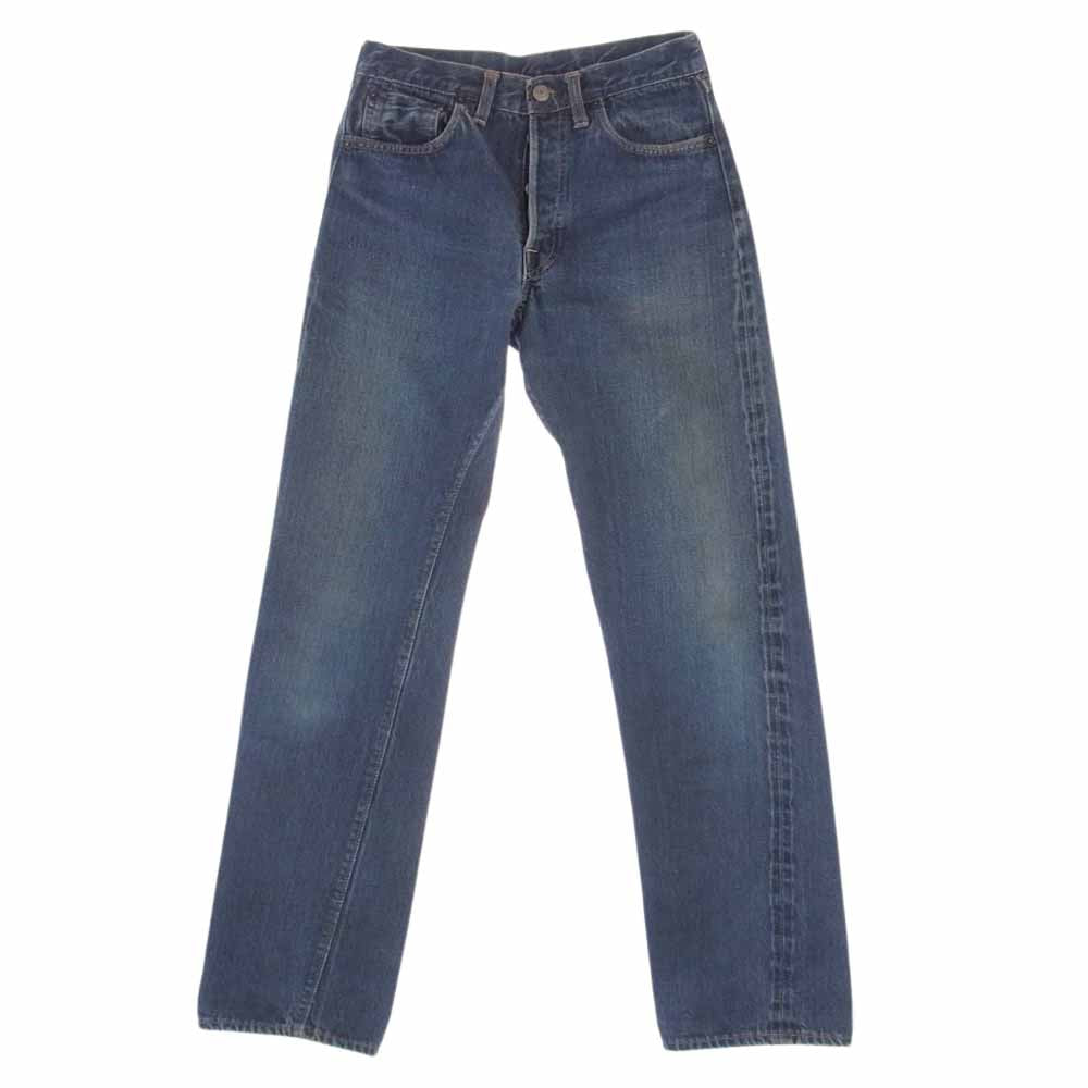 Levi's リーバイス BIGE VINTAGE 16刻印 足長R Vステッチ デニム パンツ  インディゴブルー系【中古】