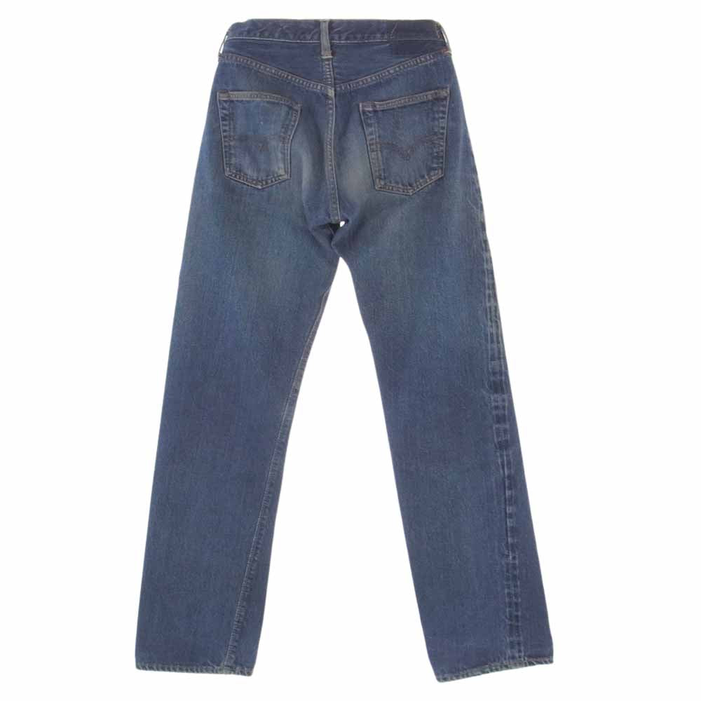 Levi's リーバイス BIGE VINTAGE 16刻印 足長R Vステッチ デニム パンツ  インディゴブルー系【中古】