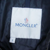 MONCLER モンクレール Z7H01280 キルティング ベルト ダウン コート ブラック系 1【中古】