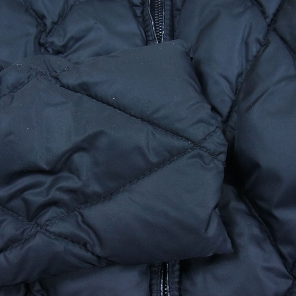 MONCLER モンクレール Z7H01280 キルティング ベルト ダウン コート ブラック系 1【中古】