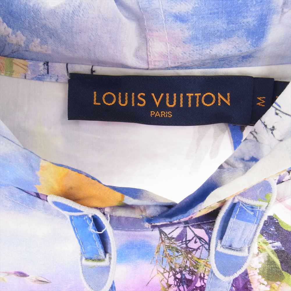LOUIS VUITTON ルイ・ヴィトン 20SS RM201 TXB HIS79W  フラワー ポプリン プルオーバー パーカー マルチ ジャケット マルチカラー系 M【中古】