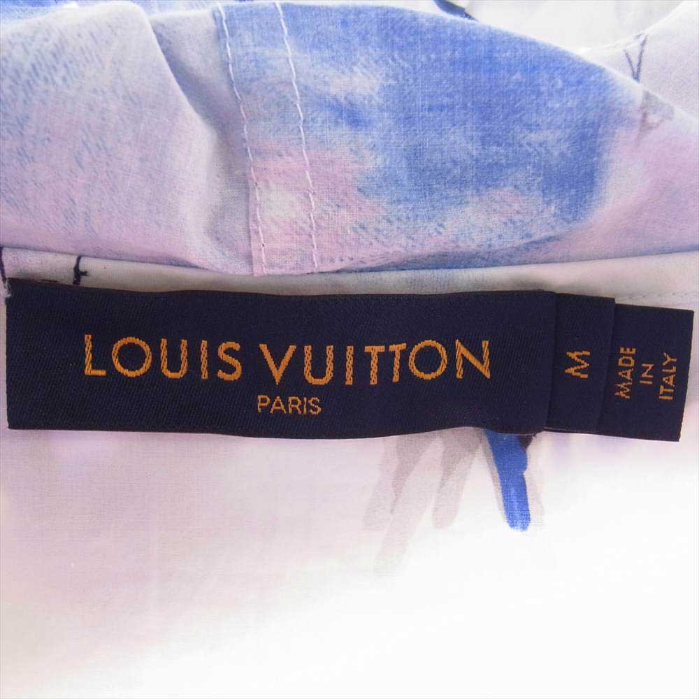 LOUIS VUITTON ルイ・ヴィトン 20SS RM201 TXB HIS79W  フラワー ポプリン プルオーバー パーカー マルチ ジャケット マルチカラー系 M【中古】