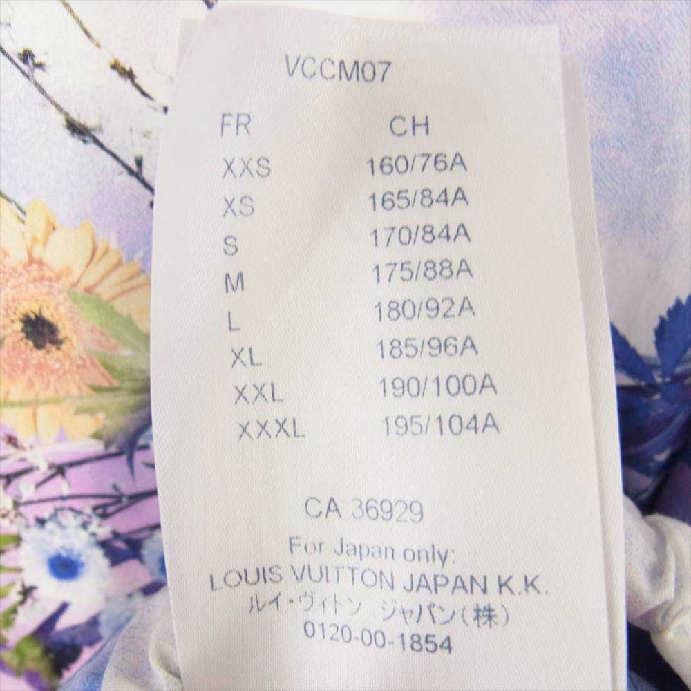 LOUIS VUITTON ルイ・ヴィトン 20SS RM201 TXB HIS79W  フラワー ポプリン プルオーバー パーカー マルチ ジャケット マルチカラー系 M【中古】