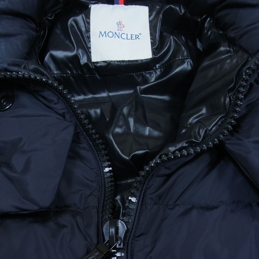 MONCLER モンクレール 54155 国内正規品 MOREAU モロー ショート ダウン ジャケット ダークネイビー系 1【中古】