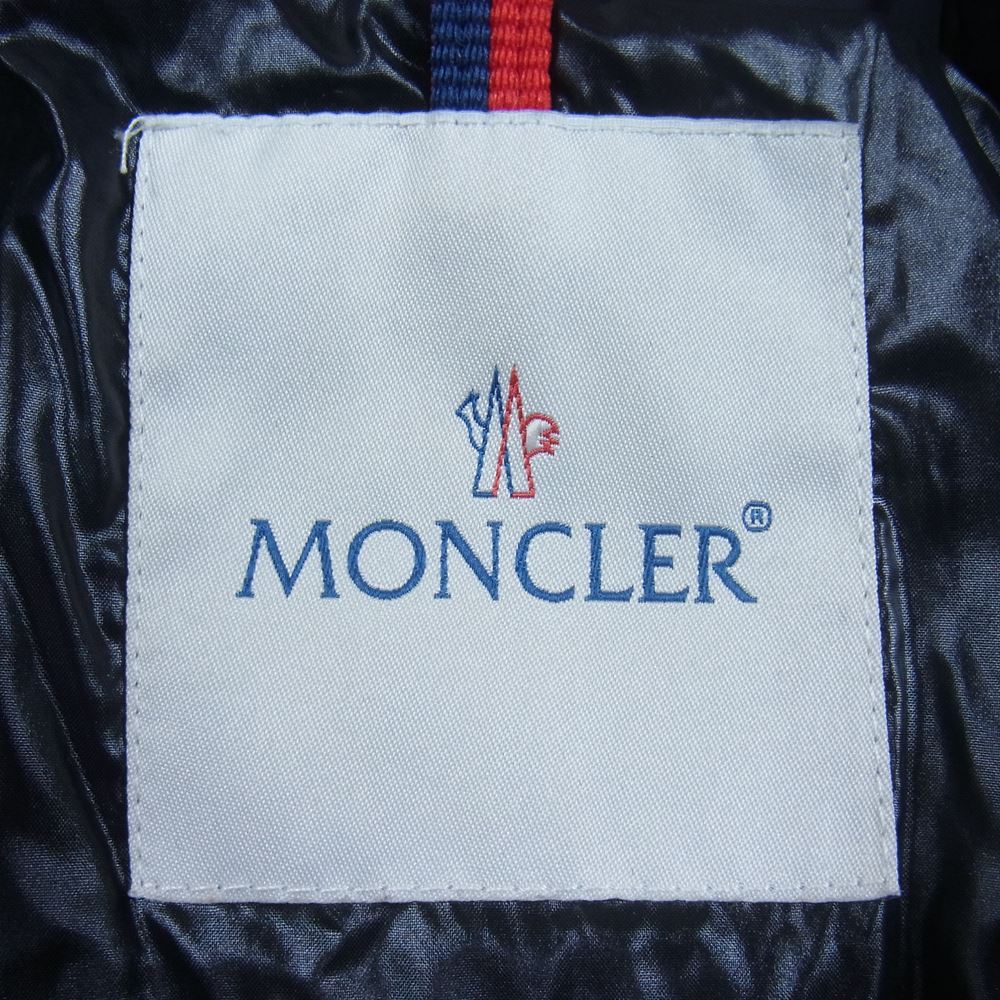 MONCLER モンクレール 54155 国内正規品 MOREAU モロー ショート ダウン ジャケット ダークネイビー系 1【中古】