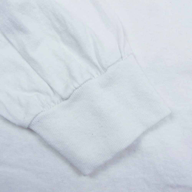 WACKO MARIA ワコマリア CREW NECK LONG SLEEVE T-SHIRT  ホワイト系 XL【中古】