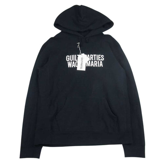 WACKO MARIA ワコマリア 22SS 22SSE-WMC-SS01 HEAVY WEIGHT PULLOVER HOODED SWEAT SHIRT ヘビーウエイト  プルオーバー フーデッド スウェット パーカー  ブラック系 XL【中古】