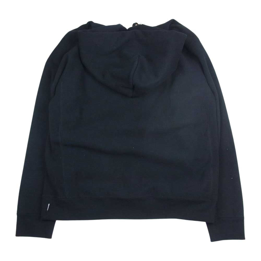WACKO MARIA ワコマリア 22SS 22SSE-WMC-SS01 HEAVY WEIGHT PULLOVER HOODED SWEAT SHIRT ヘビーウエイト  プルオーバー フーデッド スウェット パーカー  ブラック系 XL【中古】
