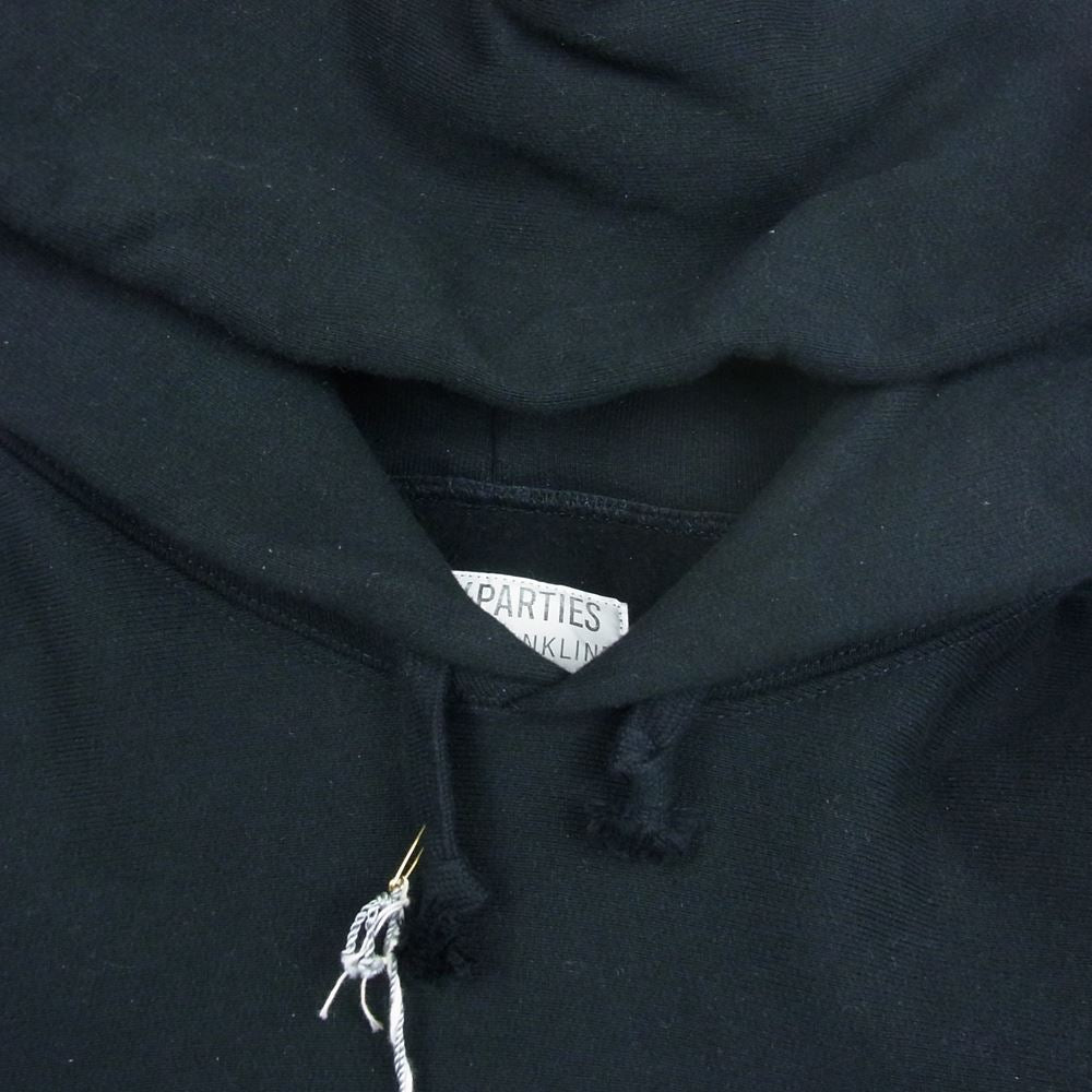 WACKO MARIA ワコマリア 22SS 22SSE-WMC-SS01 HEAVY WEIGHT PULLOVER HOODED SWEAT SHIRT ヘビーウエイト  プルオーバー フーデッド スウェット パーカー  ブラック系 XL【中古】