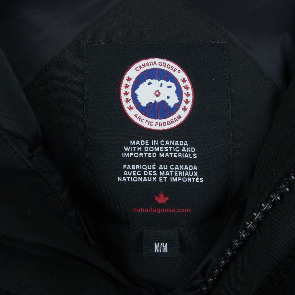 CANADA GOOSE カナダグース 4567JM 国内正規品 サザビーリーグ CITADEL シタデル ダウン ジャケット ブラック系 M【中古】